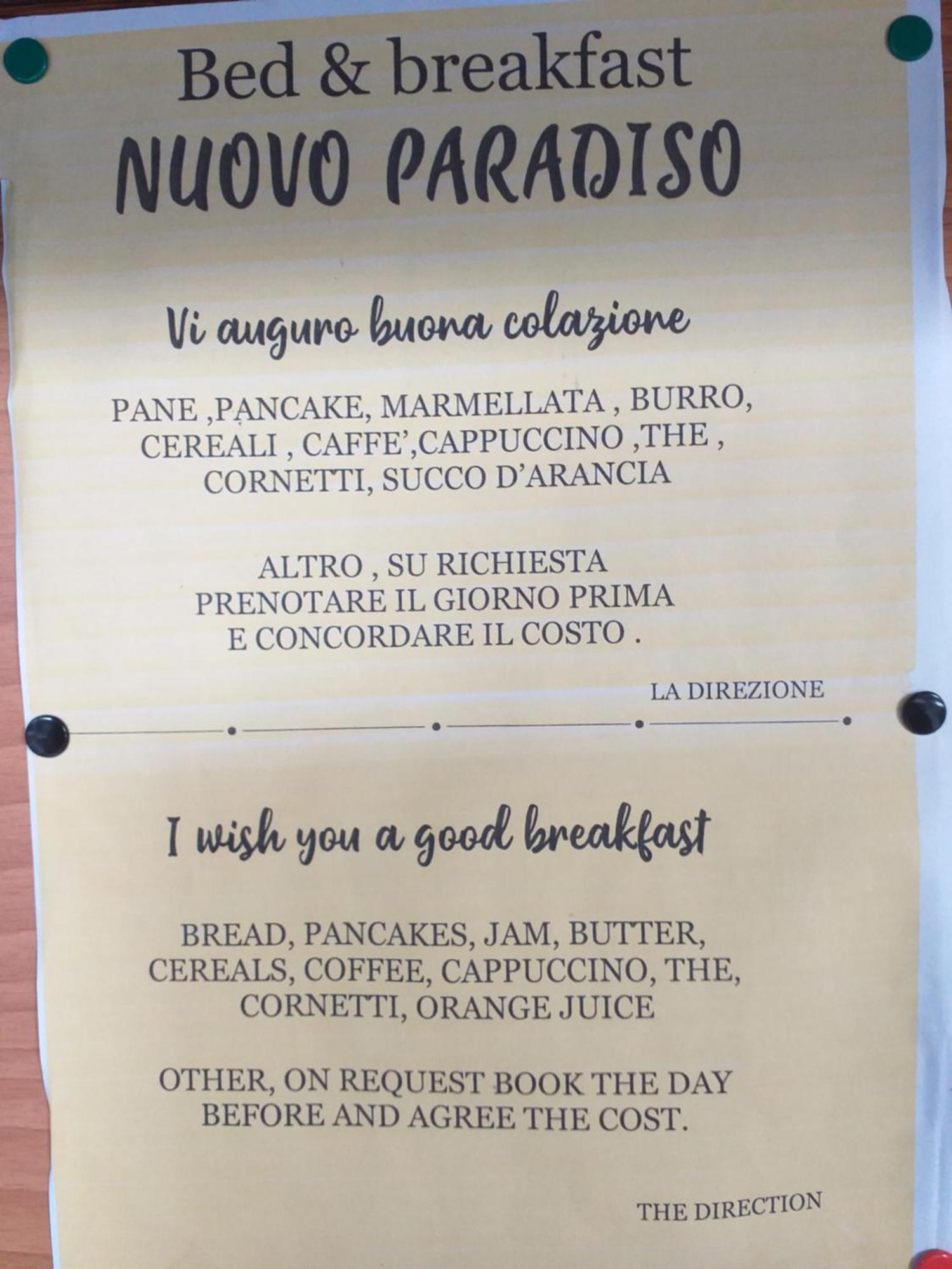 B&B Nuovo Paradiso Pescia Exteriér fotografie